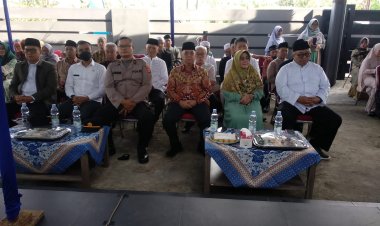 Personel Polsek Sukalarang Hadiri Peresmian Sekolah Tahfidz Quran Plus