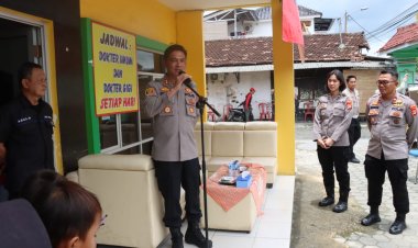 Hari Bhakti Kesehatan, Polres Lampung Selatan Giat Sunatan Massal