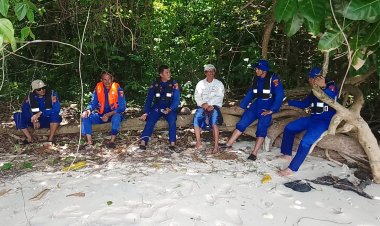Kasat Polairud Polres Lampung Selatan Iptu Fathul Arif :  6 Orang Kru Kapal Bintang Permata yang Tenggelam Diyatakan Selamat