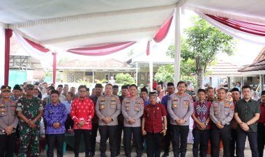 Dihadapan Wakapolda Lampung, Warga Desa Tanjungsari Apresiasi Kinerja Polri Terutama Bhabinkamtibmas dan Babinsa