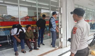 Unit Samapta Polsek Cireunghas Tingkatkan Patroli Saat Bubaran Sekolah