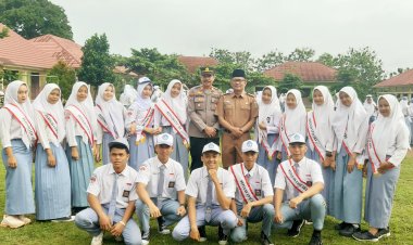 Jadi Pembina Upacara,  Kasat Binmas Titipkan Pesan Kamtibmas.