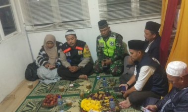 Sinergitas TNI-POLRI Personel Polsek Cibeureum Polres Sukabumi Kota