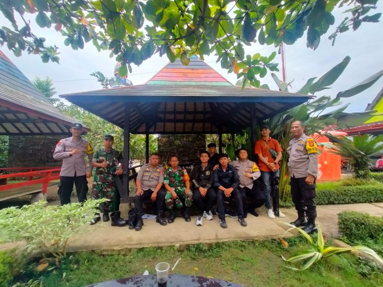 Sinergitas Menjaga Kamtibmas, Sambang Bersama TNI-POLRI di Wilayah