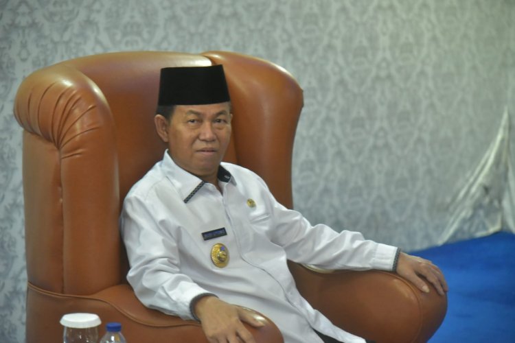 Bupati Lampung Utara Minta Polda Lampung Berikan Pendampingan Psikologi Terhadap Keluarga Korban Curas