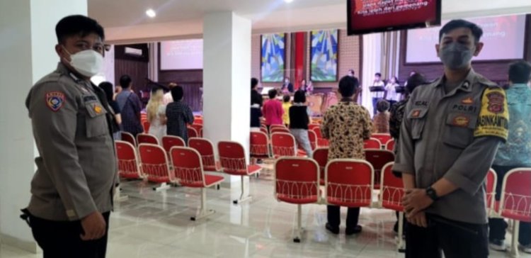 Ciptakan Rasa Aman Polisi Rutin Pam Gereja Setiap Minggu