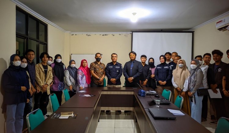 Di UMITRA, Kasubbid Penmas Bidhumas Polda Lampung, AKBP Rahmad Hidayat Sosialisasikan Aplikasi Polri Super Apps