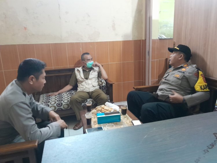 Kapolsek Sukalarang Melaksanakan Giat Sambang Dan Kordinasi ke Puskesmas Sukalarang