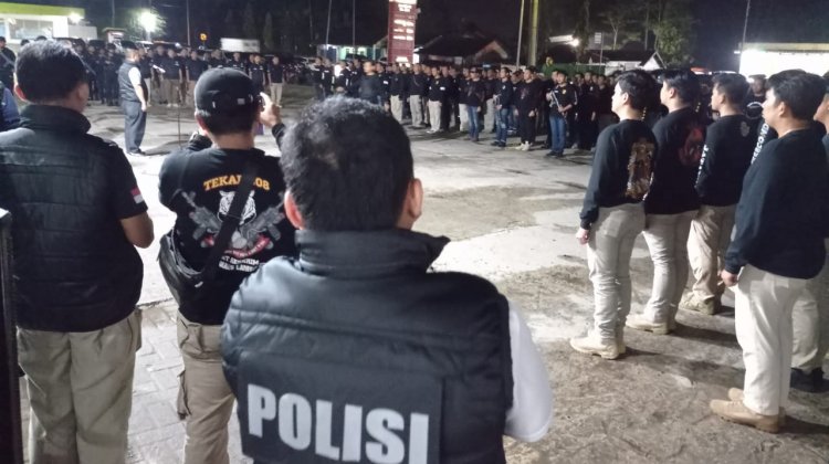 Bersama Lima Polres, Polda Lampung Gelar Apel Besar Tekan Angka Kriminalitas