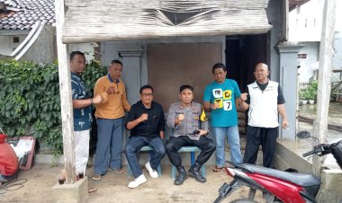 Kapolsek Cibeureum Polres Sukabumi Kota,Sambangi Tokoh Masyarakat