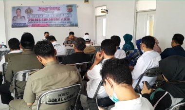 Kapolsek Sukalarang Giat Ngariung Bersama Masyarakat Dan Tokoh Pemuda