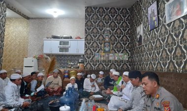Kapolsek Sukalarang, Hadiri Peringatan Isra Mi’raj, Nabi Muhammad SAW