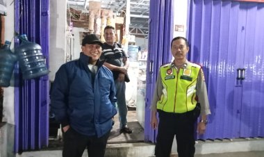 Patroli Rutin Unit Samapta Polsek Cireunghas Polres Sukabumi Kota,Cegah Gangguan Kamtibmas Pada Malam Hari