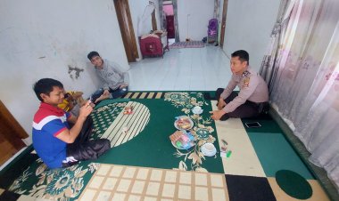 Kanit Binmas Polsek Sukalarang Laksanakan Giat Sambang