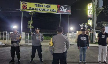 Kapolsek Cireunghas Pimpin Patroli KRYD, Ciptakan Wilayah Yang Aman Dan Nyaman