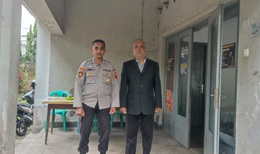 Personel Polsek Cireunghas Polres Sukabumi Kota Laksanakan Pengamanan Gereja Di Hari Minggu