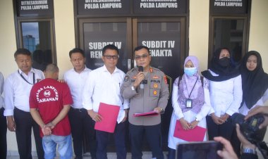 Polda Lampung Tangkap Pelaku Rudapaksa dan Penculikan Anak Asal Kota Serang-Banten