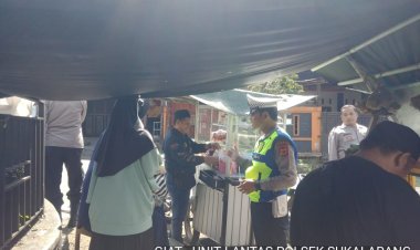ikmas Lantas Terhadap Pedagang Kaki Lima Di Tugu Macan Sukalarang