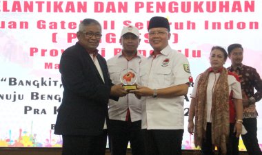 Resmi Dikukuhkan, Gubernur Harapkan Gateball Provinsi Bengkulu Mampu Dulang Prestasi