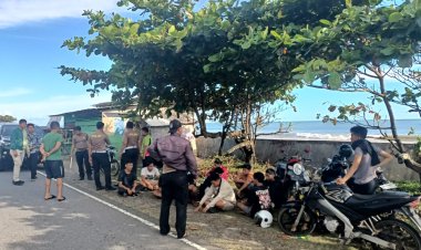 Meresahkan Lantas Polres Mukomuko Bubarkan Bali