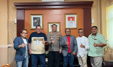 Dukung Wartawan Kompeten, Kapolres Bengkulu Utara Support UKW SMSI-UPDM