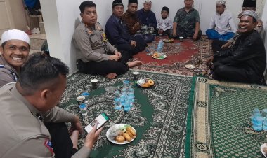 Kapolsek Sukalarang Beserta Anggota Hadiri Kegiatan Walimatus Safar