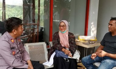 Guna Menjalin Silaturahmi, Kapolsek Cibeureum Laksanakan Anjangsana Kepada Warga