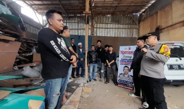 Kapolsek Sukalarang Ngariung Bareng Bersama Masyarakat Sampaikan Himbauan Kamtibmas