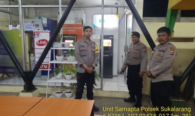 Antisipasi Gangguan Kamtibmas Malam Minggu, Polsek Sukalarang Laksanakan Patroli KRYD