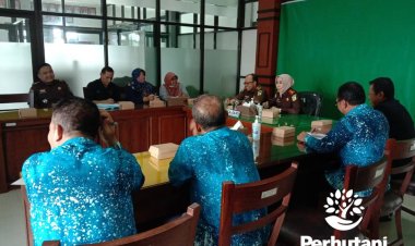 Perhutani, Kejari dan PDAM Magetan Menjalin Sinergitas dalam Pemanfaatan Kawasan Hutan.