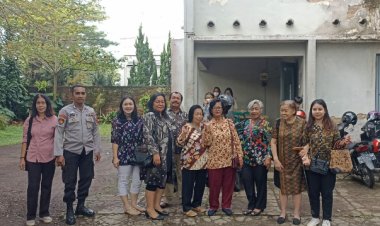 Polsek Cireunghas Laksanakan Pengamanan Gereja,Guna Ciptakan Kenyamanan Bagi Jemaat