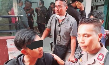 Bhabinkamtibmas Polsek Kembangan Bersama Polisi RW Polres Metro Jakarta Barat Berhasil Bekuk Pencuri Motor