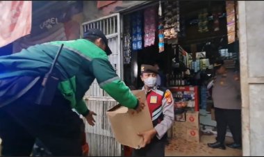 Polsek Kalideres Jakarta Barat Grebek Gudang Penyimpanan Minuman Keras Berkedok Toko Sembako