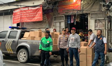 Berkat Polisi RW, Polsek Kalideres Jakarta Barat Bongkar Gudang Miras Berkedok Toko Sembako