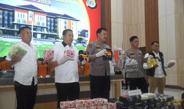 Dalam Tiga Bulan Terakhir, Polda Lampung Berhasil Selamatkan 480,737 Ribu Jiwa dari Bahaya Narkoba