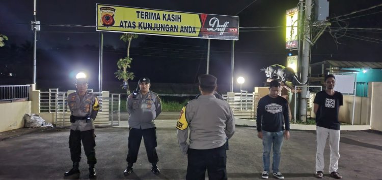 Kapolsek Cireunghas Pimpin Patroli KRYD, Ciptakan Wilayah Yang Aman Dan Nyaman