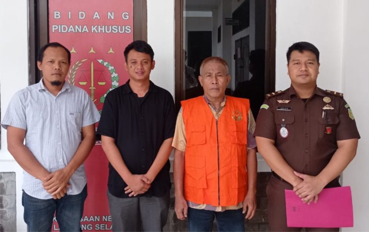 Polres Lampung Selatan Limpahkan Kasus Dugaan Korupsi Eks Kades Kota Guring Senilai 500 Juta Lebih ke Kejari