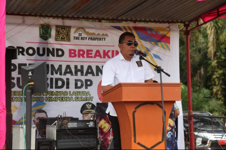 Korwil Sumatera DPP Sedulur Jokowi, Hadiri Peletakan Batu Pertama Program Rumah Subsidi