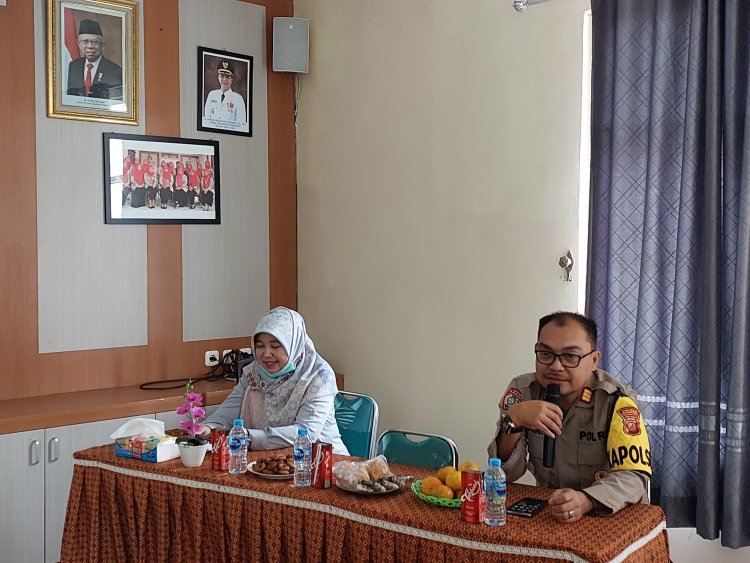 Kapolsek Warudoyong Bersama Anggota Hadiri Kegiatan Lokakarya Mini Tribulanan I