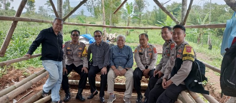 Kapolsek Sukabumi Beserta Anggota Melaksanakan Sambang.