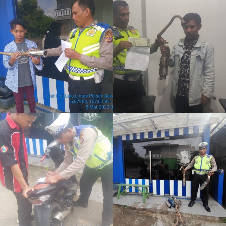 Jelang Bulan Ramadhan, Polisi Tindak Tegas Pengguna Knalpot Brong