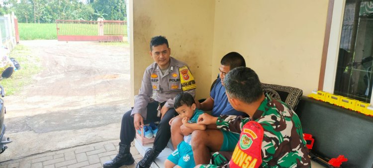 Sambangi Warga Polisi di Kota Sukabumi Sampaikan Imbauan Kamtibmas