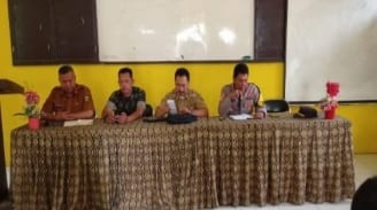 Kapolsek Cireunghas Hadiri Rapat Koordinasi Persiapan Pemilu 2024