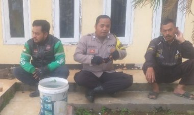 Kegiatan Sambang Warga Bhabinkamtibmas Polsek Sukalarang