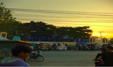 Keseruan Ngabuburit di Depan Kampus Universitas Samudra, Kota Langsa