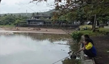 Nikmati Ngabuburit Sambil Mancing di Pantai Muara Citepus, Sukabumi