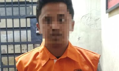 Polsek Katibung Lampung Selatan Amankan Pemuda Bawa Sabu
