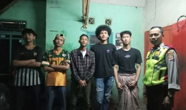 Ciptakan Keamanan Dan Kenyamanan Saat Ramadhan, Polsek Cireunghas Tingkatkan Patroli Shubuh