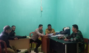 Pastikan Ramadhan Kondusif, Kanit Binmas Beserta Babinsa Laksanakan Giat Sambang