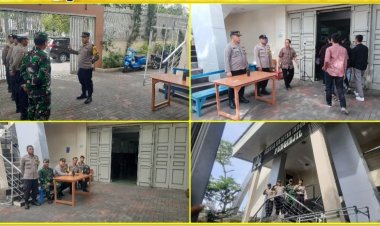 Giat Pam Paskah Di Gereja Oleh Personel Polsek Sukalarang